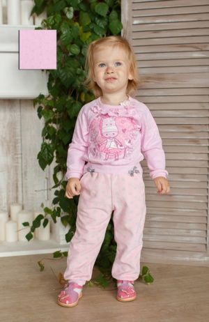 Ясельные розовые штаны Ярко - Фабрика детской одежды Ярко