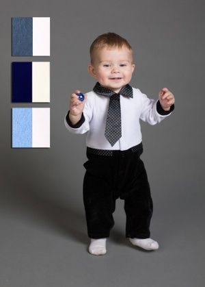Ясельный комбинезон с галстуком Ярко - Фабрика детской одежды Ярко