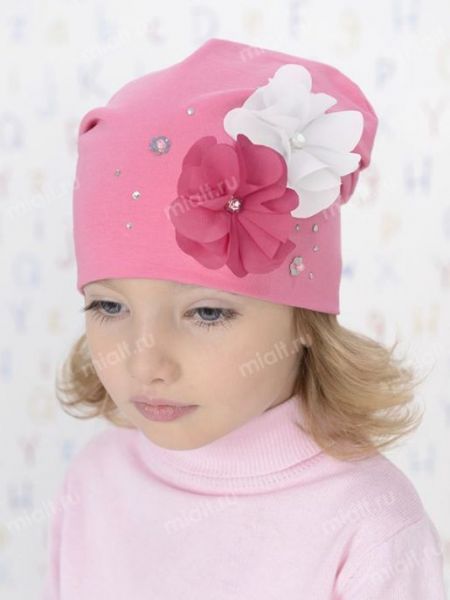 Детская весенняя шапка на девочку MIALT - Фабрика детских головных уборов MIALT