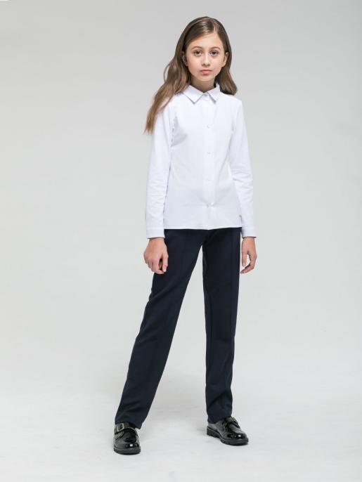 Базовая белая блузка для девочки - Производитель детской одежды CHADOLINI