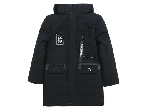 Черная детская куртка зима Donilo - Фабрика верхней детской одежды Донило