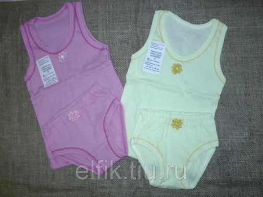 Комплект майка и трусы Эльфик - Фабрика детской одежды Эльфик