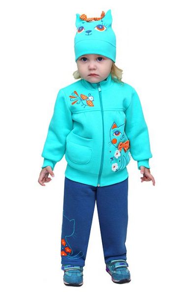 Комплект детский голубой на девочку Славита - Фабрика детской одежды Славита
