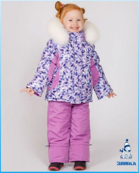 Зимний комплект для девочки Зимка - Производитель детской верхней одежды Зимка