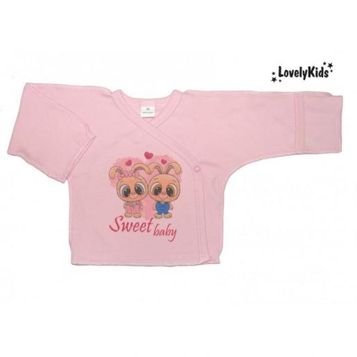 Распашонка Sweet baby розовый - Производитель детской одежды LovelyKids