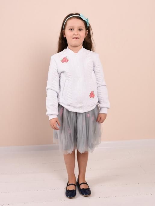 Детская кофта на девочку BonBon - Производитель дизайнерской  детской одежды  из натуральных материалов ТМ Mister Bon & Miss Bon