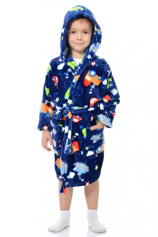 Детский халат велсофт - Трикотажная фабрика детской одежды Дети в цвете