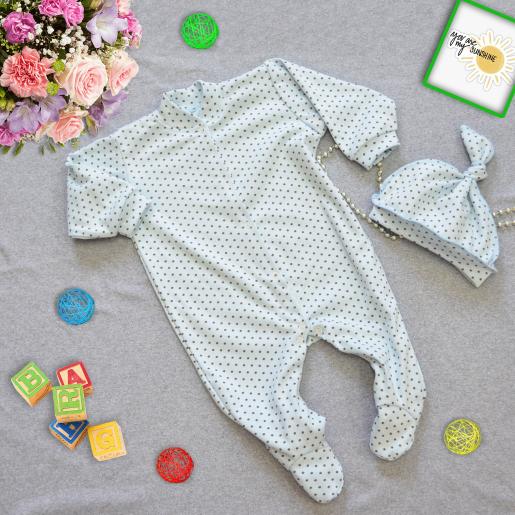 Комплект для новорожденного Гороховое лето - Производитель детской одежды Мое солнышко