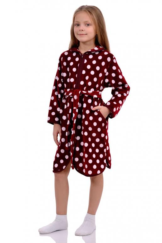Детский халат велюр для девочек - Трикотажная фабрика детской одежды Дети в цвете
