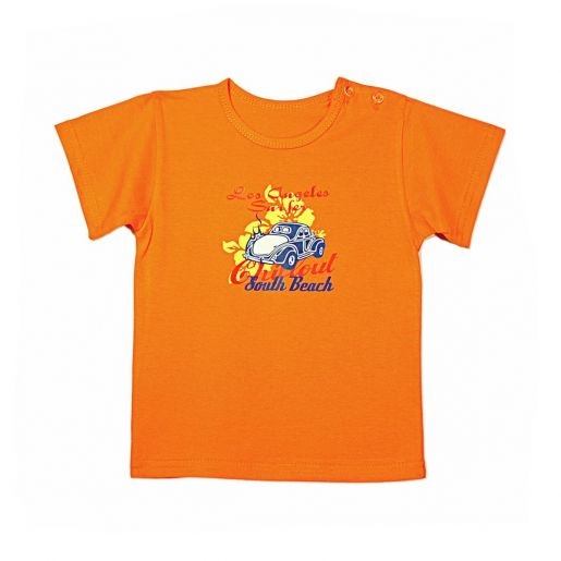 Детская футболка с рисунком Три ползунка - Фабрика детской одежды Три ползунка