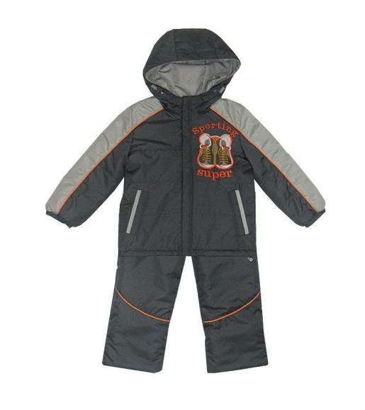 Комплект демисезонный для мальчика серый - Фабрика детской одежды Шнитки