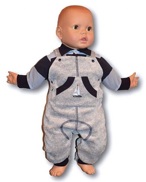 Комбинезон на новорожденного с карманом Elika-baby - Фабрика одежды для новорожденных Elika-baby