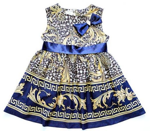 Ясельное платье с коротким рукавом Elika-baby - Фабрика одежды для новорожденных Elika-baby
