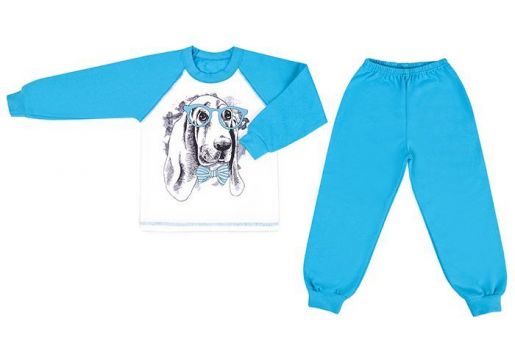 Голубая детская пижама Виктория Kids - Производитель детской одежды Виктория Kids