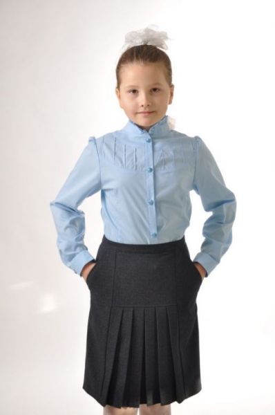 Школьная блузка Натали Колибри KIDS - Фабрика детской одежды Колибри KIDS