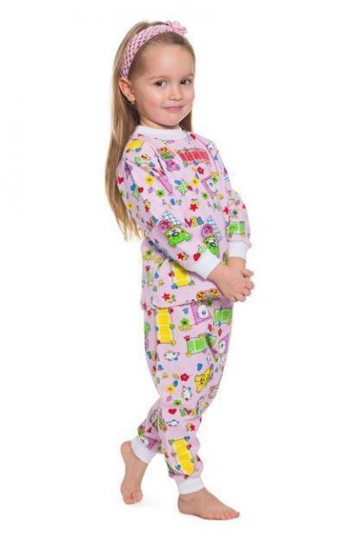 Разноцветная детская пижама Алена - Производитель детской одежды Алена