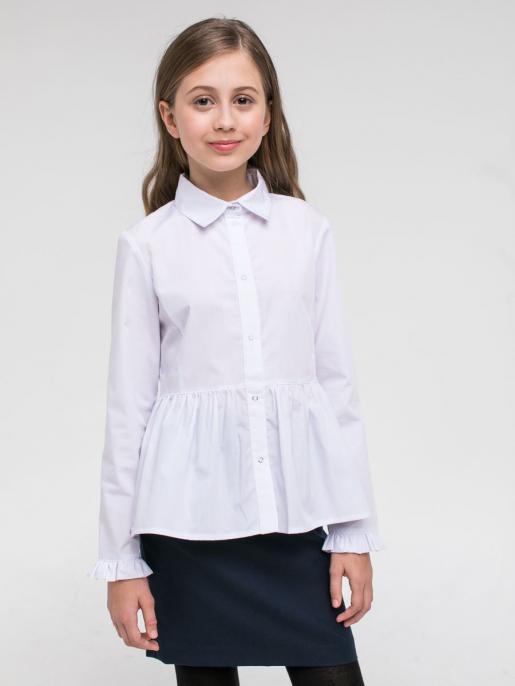 Нарядная белая блузка для девочки - Производитель детской одежды CHADOLINI
