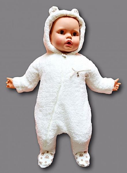 Комбинезон с ушками на новорожденного Elika-baby - Фабрика одежды для новорожденных Elika-baby