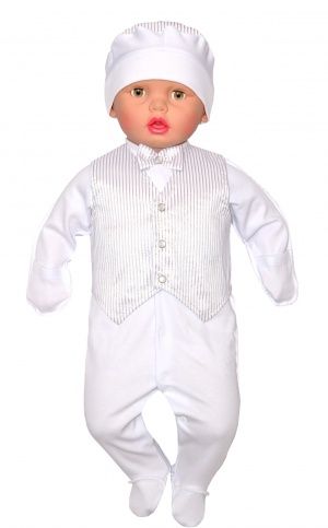 Ясельный белый костюм Ярко - Фабрика детской одежды Ярко