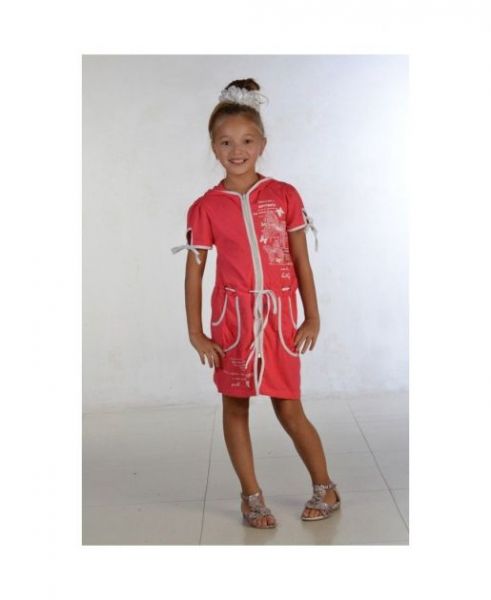 Детский халат с коротким рукавом MODESTREET - Фабрика детской одежды MODESTREET