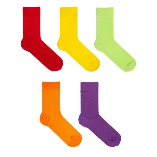 Набор детских цветных носков - Носочная фабрика Babushka