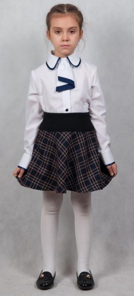 Школьная блузка Олеся Колибри KIDS - Фабрика детской одежды Колибри KIDS