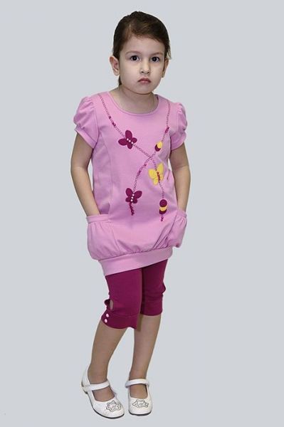 Детский костюм с аппликацией летний Славита - Фабрика детской одежды Славита