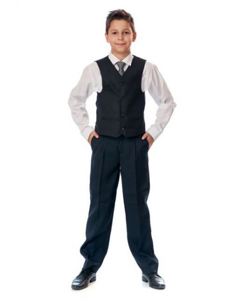 Школьный жилет и брюки на мальчика OLMI - Фабрика детской одежды OLMI