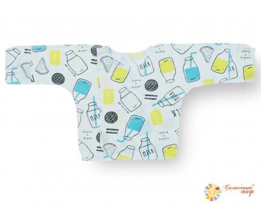 Распашонка с кнопкой на плече - Производитель детской одежды Солнечный миф