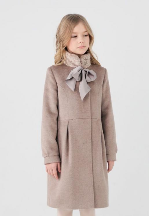 Детское бежевое пальто Mamma Mila - Производитель детского пальто Mamma Mila