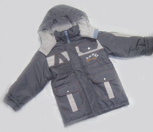 детская куртка для мальчика серая - Фабрика детской одежды Светлица