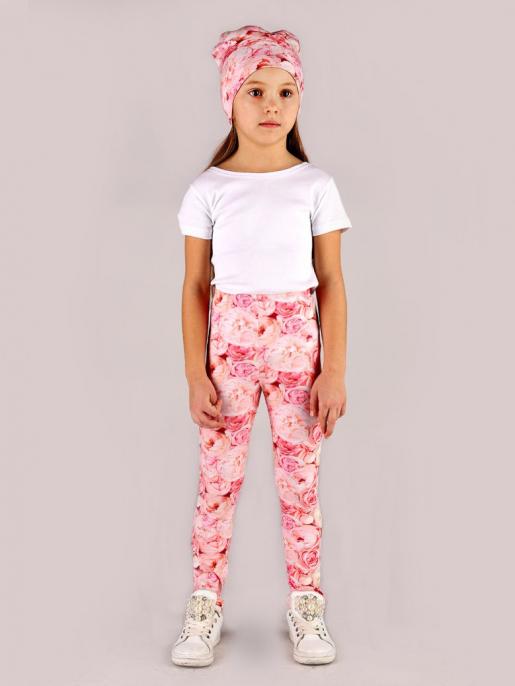 Леггинсы для девочек розы - Производитель детской одежды Зайцев