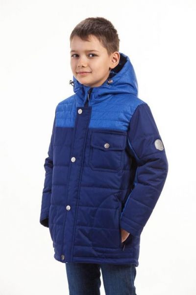 Детская синяя куртка на мальчика Колибри KIDS - Фабрика детской одежды Колибри KIDS