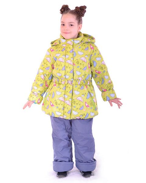 Желтая детская куртка на девочку весна Pikolino - Производитель детской одежды Pikolino