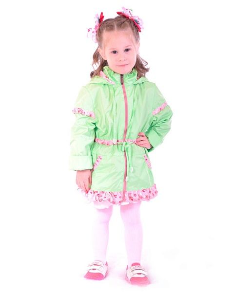 Детский зеленый плащ Pikolino - Производитель детской одежды Pikolino
