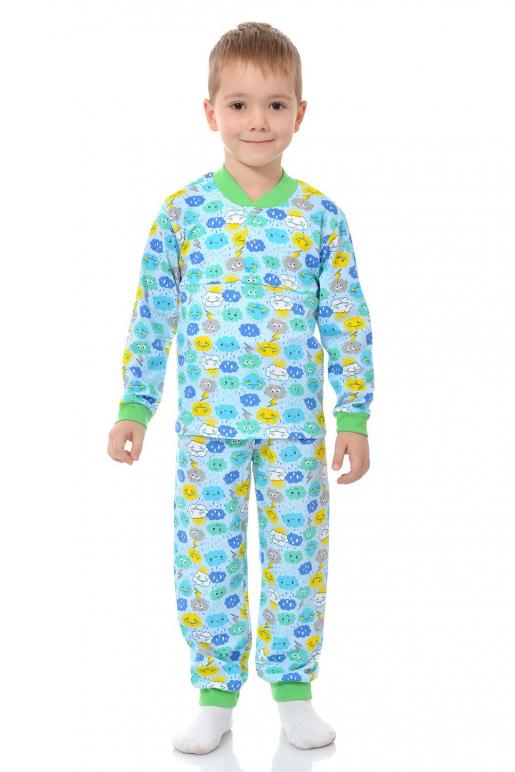 Детская пижама Кулир с клепками - Трикотажная фабрика детской одежды Дети в цвете