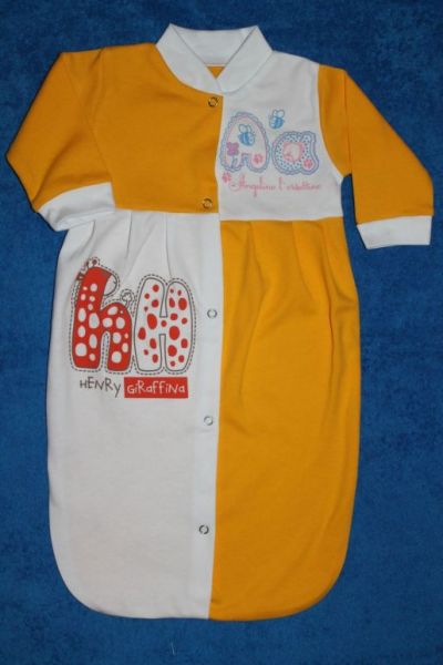 Спальный комбинезон на новорожденного Матвейка - Фабрика детской одежды Матвейка