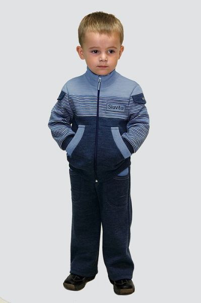 Детский синий костюм на мальчика Славита - Фабрика детской одежды Славита