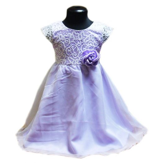 Детское платье с цветком Чупинет - Фабрика детской одежды Чупинет
