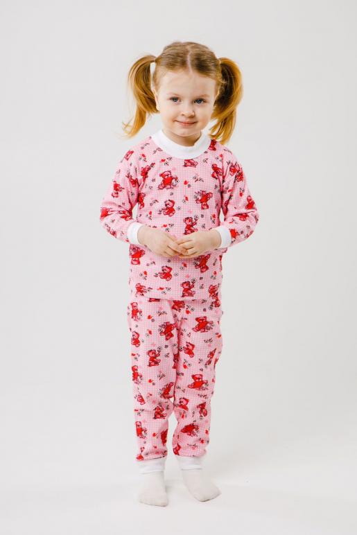 Детская пижама розовая Чебоксарский трикотаж - Чулочно-трикотажная фабрика