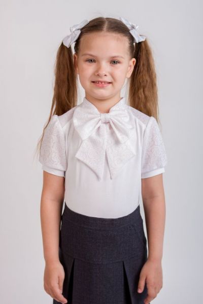 Школьная блузка Эллен Колибри KIDS - Фабрика детской одежды Колибри KIDS