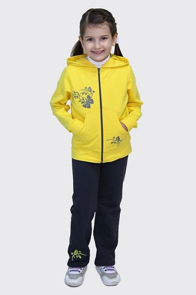 Желтый детский спортивный костюм Славита - Фабрика детской одежды Славита