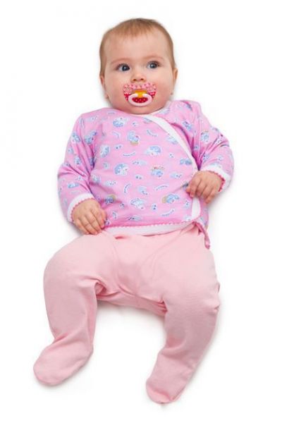 Розовая распашонка Алена - Производитель детской одежды Алена