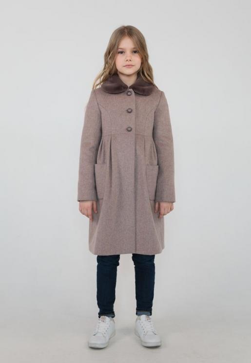 Детское пальто капучино Mamma Mila - Производитель детского пальто Mamma Mila