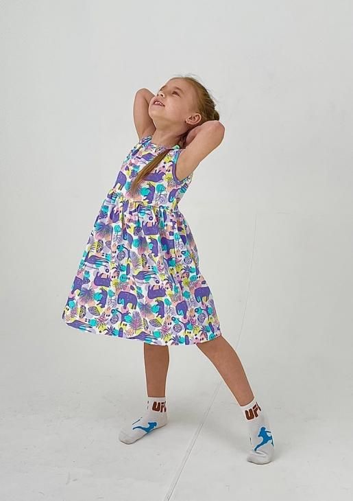 Платье для девочки ,хлопок 100% - Производитель детской одежды Эврика