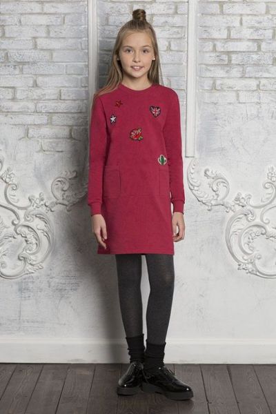 Детское платье с карманами DESALU - Фабрика детской одежды Салют