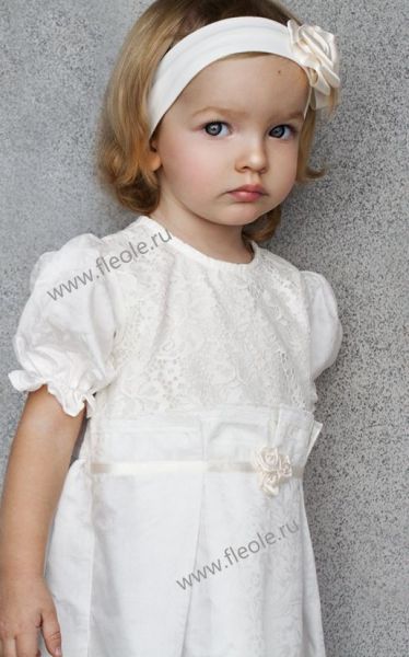 Крестильное платье детское Fleole - Производитель детской одежды Fleole
