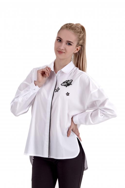Блузка подростковая с вышивкой - Производитель школьной формы Natali-Style