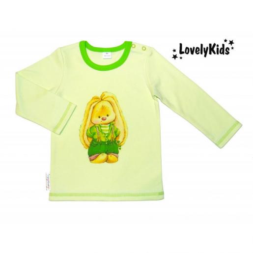 Футболка с длинным рукавом Зайка - Производитель детской одежды LovelyKids