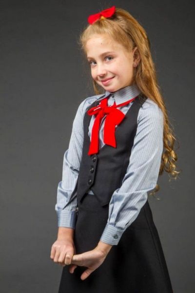 Школьная блузка - Фабрика одежды для девочек Мари Текс